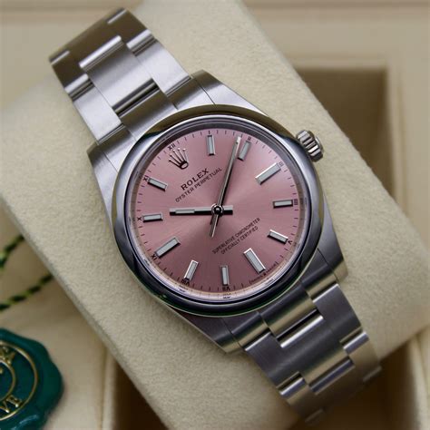 rolex sakura pink|rolex oyster perpetual color guide.